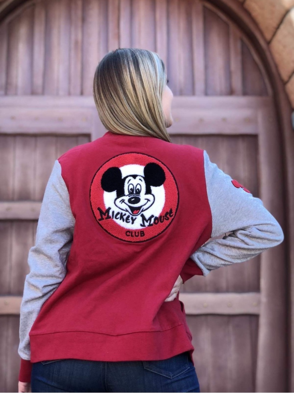 Disney Parks Mouseketeer Bomber Style Jacket